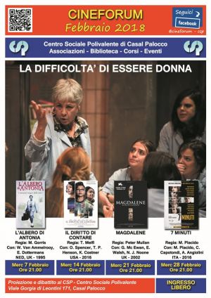 Cineforum Classico del Mercoledi sera ore 21:00 - LA DIFFICOLTÀ DI ESSERE DONNA